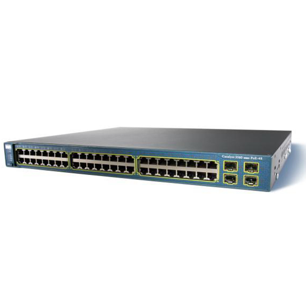 Cisco Switch WS-C3560-48PS-S, CISCO WS-C3560-48PS-S