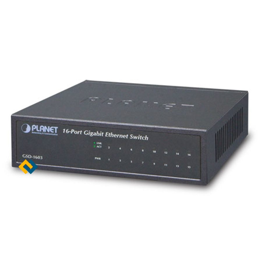 Switch PLANET GSD-1603, Switch PLANET GSD-1603 16Port RJ45 10/100/1000Mbps