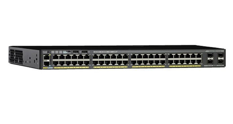 Cisco WS-C2960X-48TS-LL, Cisco WS-C2960X-48TS-LL, 48 Ports GigE, 2 x 1G SFP, LAN Lite