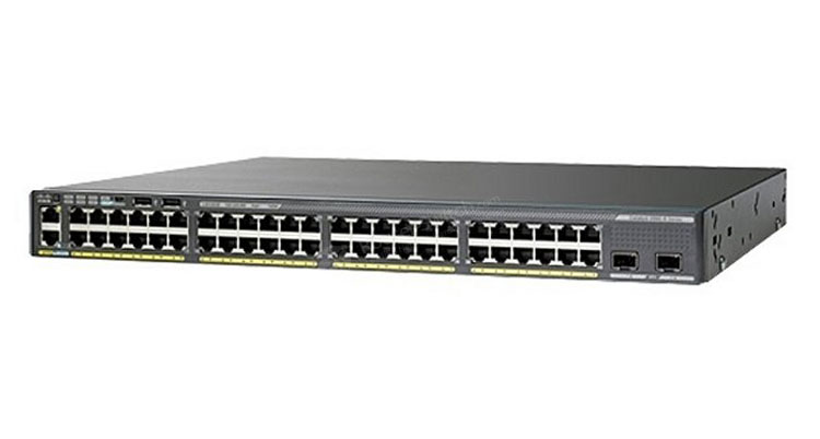 Cisco WS-C2960XR-48LPS-I, Cisco WS-C2960XR-48LPS-I, 48 GigE PoE 370W, 4 x 1G SFP, IP Lite