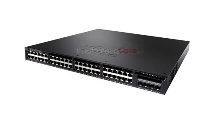 Cisco WS-C3650-48TS-E, Cisco WS-C3650-48TS-E, 48 Port Data 4x1G Uplink IP Services