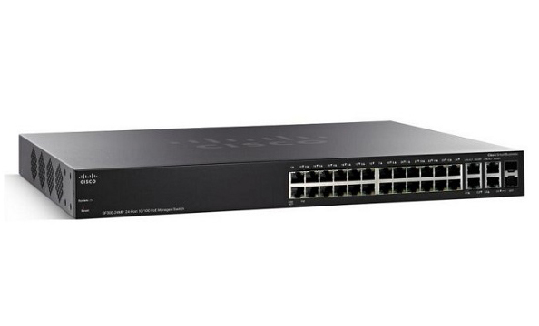 Cisco SF350-24MP-K9-EU, Cisco SF350-24MP-K9-EU - Switch Cisco SF350-24MP 24-port 10/100 Max PoE Managed Switch