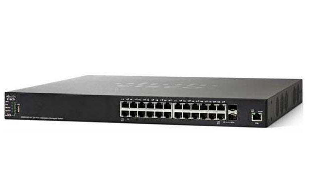 Cisco SF350-24P-K9-EU, Cisco SF350-24P-K9-EU - Switch Cisco SF350-24P 24-port 10/100 POE Managed Switch