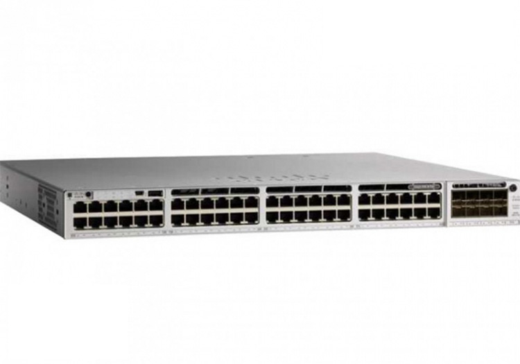 Cisco C9300L-48T-4G-E, Cisco C9300L-48T-4G-E, Catalyst 9300 48-port fixed uplinks data only, 4X1G uplinks, Network Essentials