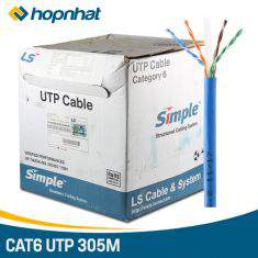 Cáp mạng Cat6 UTP LS Việt Nam