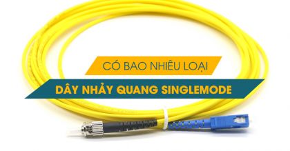 Có bao nhiêu loại dây nhảy quang Singlemode trên thị trường