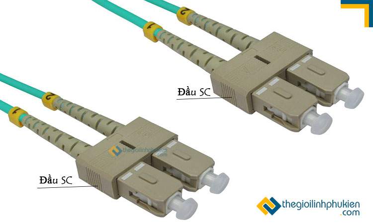 Hình ảnh: Dây nhảy quang Multimode OM3 SC-SC