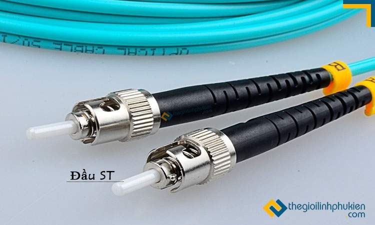 Hình ảnh: Dây nhảy quang multimode OM3 ST-ST